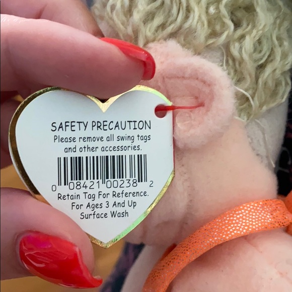 Ty Beanie Boppers- Elegant Ellie - Picture 8 of 9